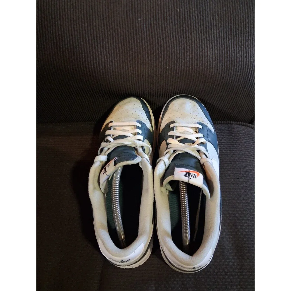 Nike Dunk Low Dark Teal Sail White Sneakers FB8896-300 Mens Size 10 Low Top Shoe